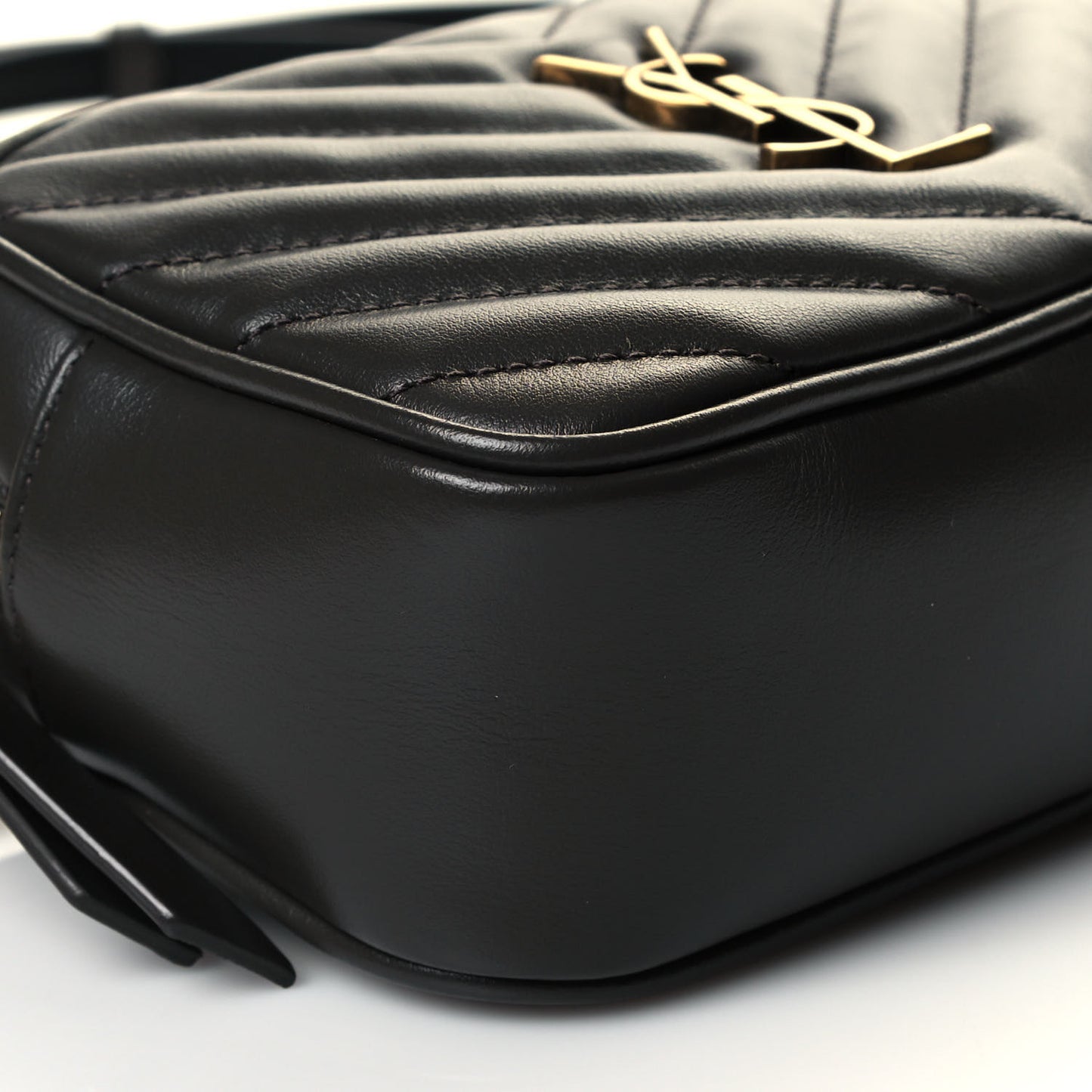 Calfskin Matelasse Monogram Lou Belt Bag Smog