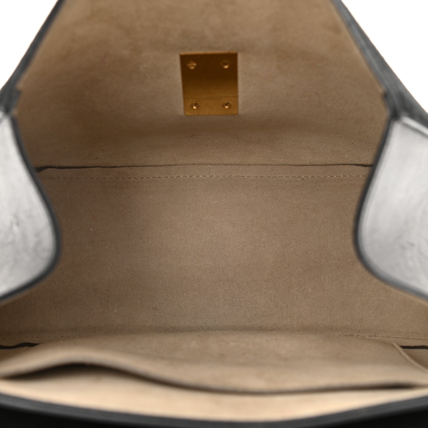 Chloe Suede Smooth Calfskin Medium Drew Shoulder Bag Black 5 of 13