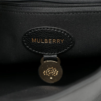 Mulberry Glossy Goatskin Medium Lily Black 6 of 11
