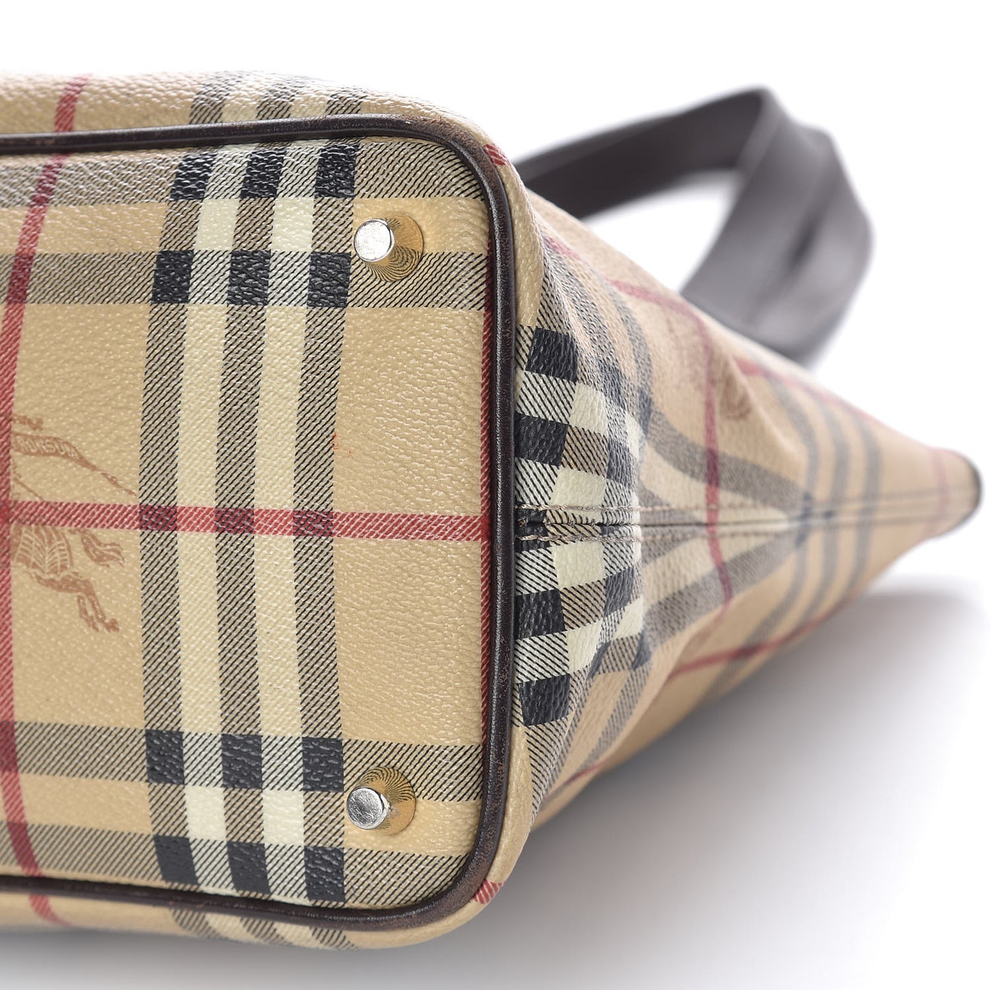 Haymarket Check Medium Regent Tote Chocolate