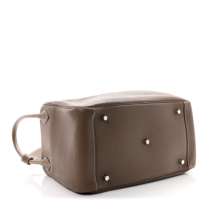 Hermes Taurillon Clemence Lindy 34 Etoupe 4 of 11