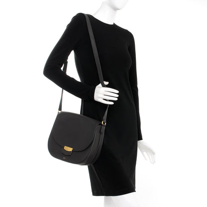 Celine Grained Calfskin Medium Trotteur Dark Taupe 2 of 10