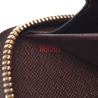 Louis Vuitton Damier Ebene Zippy Wallet 7 of 8
