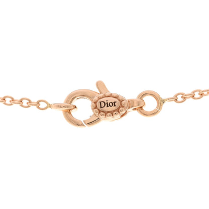 Christian Dior 18K Rose Gold Diamond Small Rose Couture Necklace 4 of 6