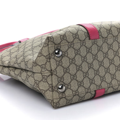 Gucci GG Plus Monogram Medium Joy Tote Hot Pink 8 of 9