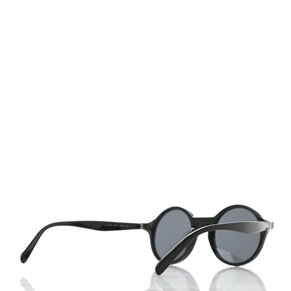 Celine Acetate Round Sunglasses CL41434/S Black 4 of 12