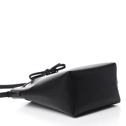 Mansur Gavriel Calfskin Mini Bucket Bag Black Ballerina 4 of 10
