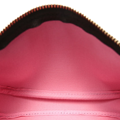 Louis Vuitton Monogram 2022 Christmas Animation Paris Mini Pochette Accessories Pink 4 of 9