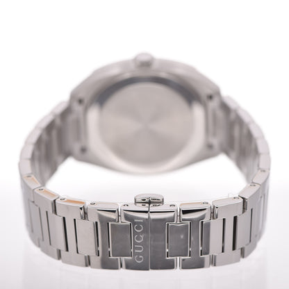 Gucci Stainless Steel Diamond 37mm G-Timeless Quartz Watch White 4 of 9