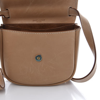Saint Laurent Smooth Calfskin Mini Classic Monogram Kaia Satchel Tan 11 of 14