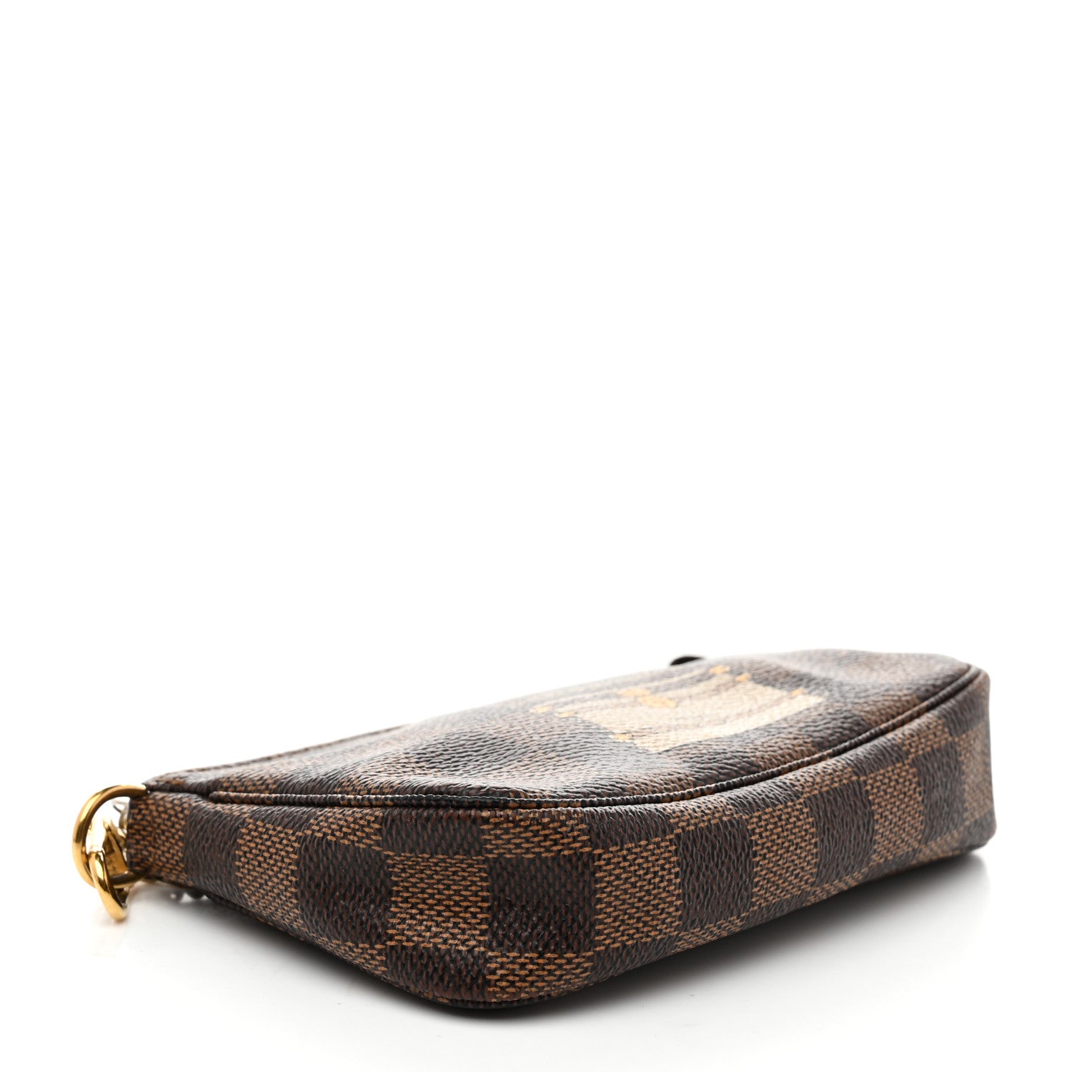Louis Vuitton Damier Ebene Trunks and Locks Mini Pochette Accessories 4 of 8
