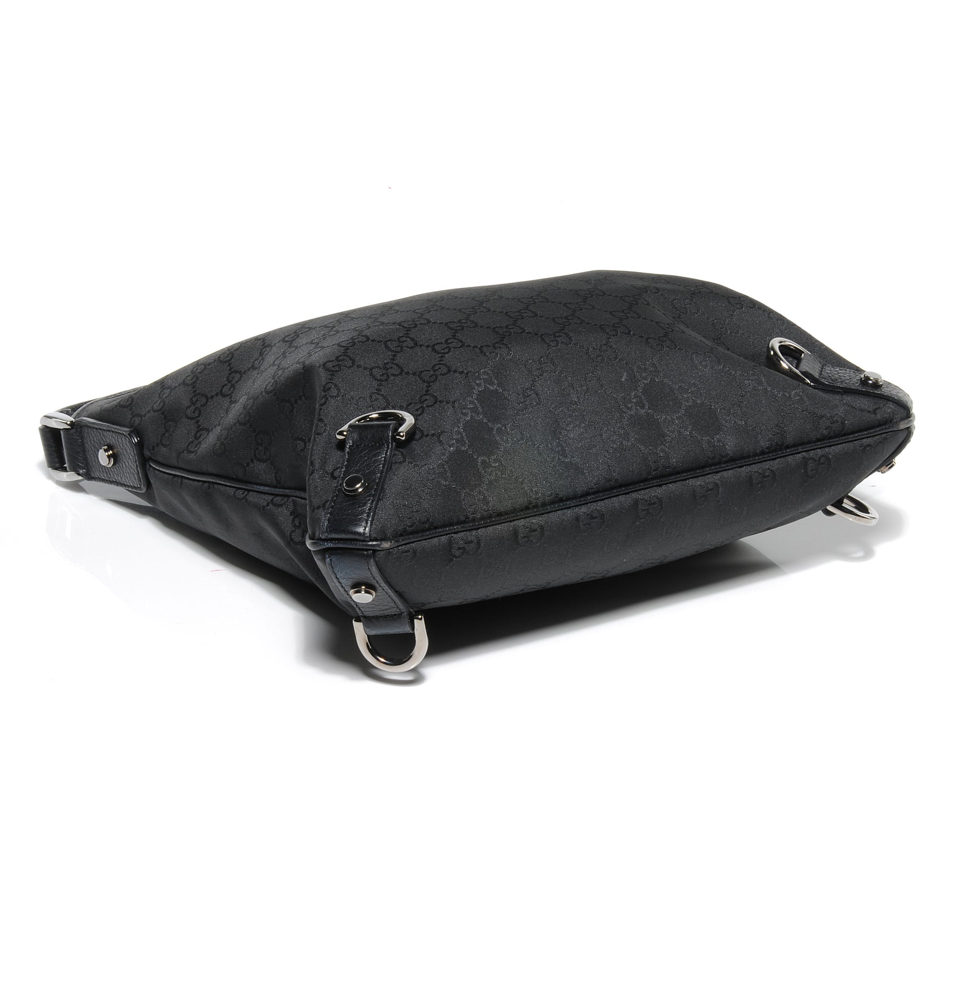 Gucci Monogram Abbey Messenger Bag Black 4 of 7