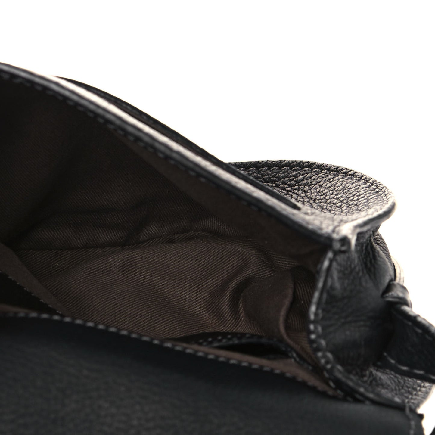 Calfskin Mini Marcie Round Crossbody Bag Black