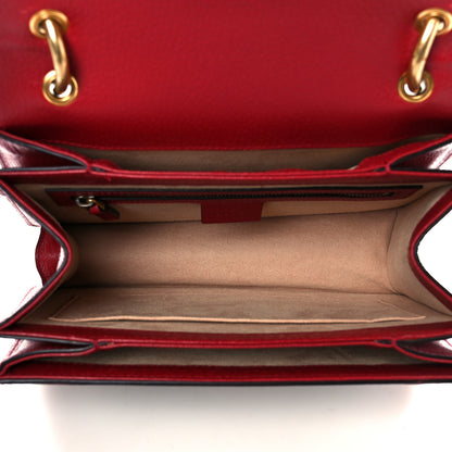 Gucci GG Supreme Monogram Small Queen Margaret Top Handle Bag Red 5 of 12
