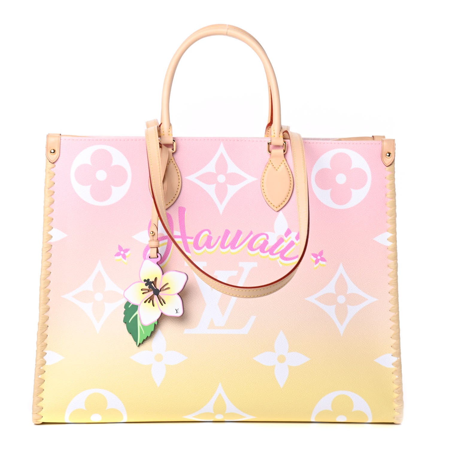 Louis Vuitton Monogram Giant By The Pool Hawaii Onthego GM Light Pink 1 of 4