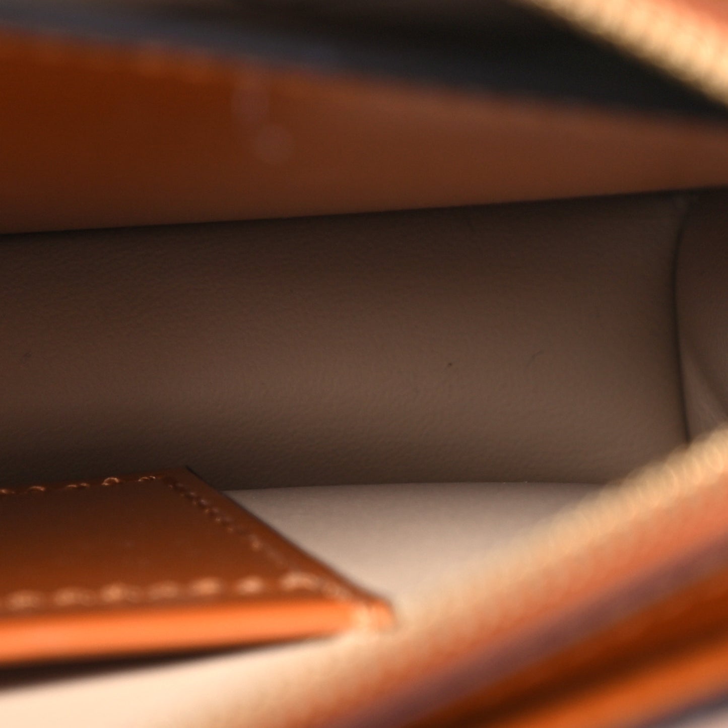 Denim Calfskin Malletage Trunk Clutch Light Blue