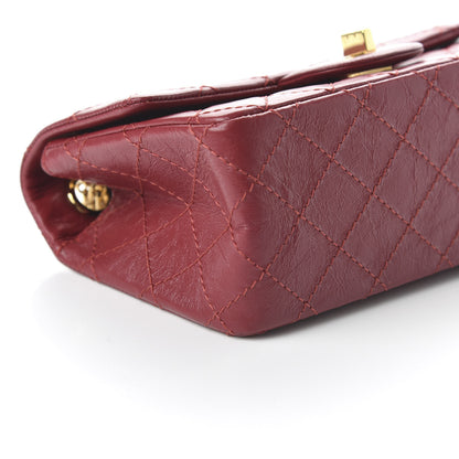 Chanel Aged Calfskin Quilted 2.55 Reissue Mini Flap Red 6 of 11