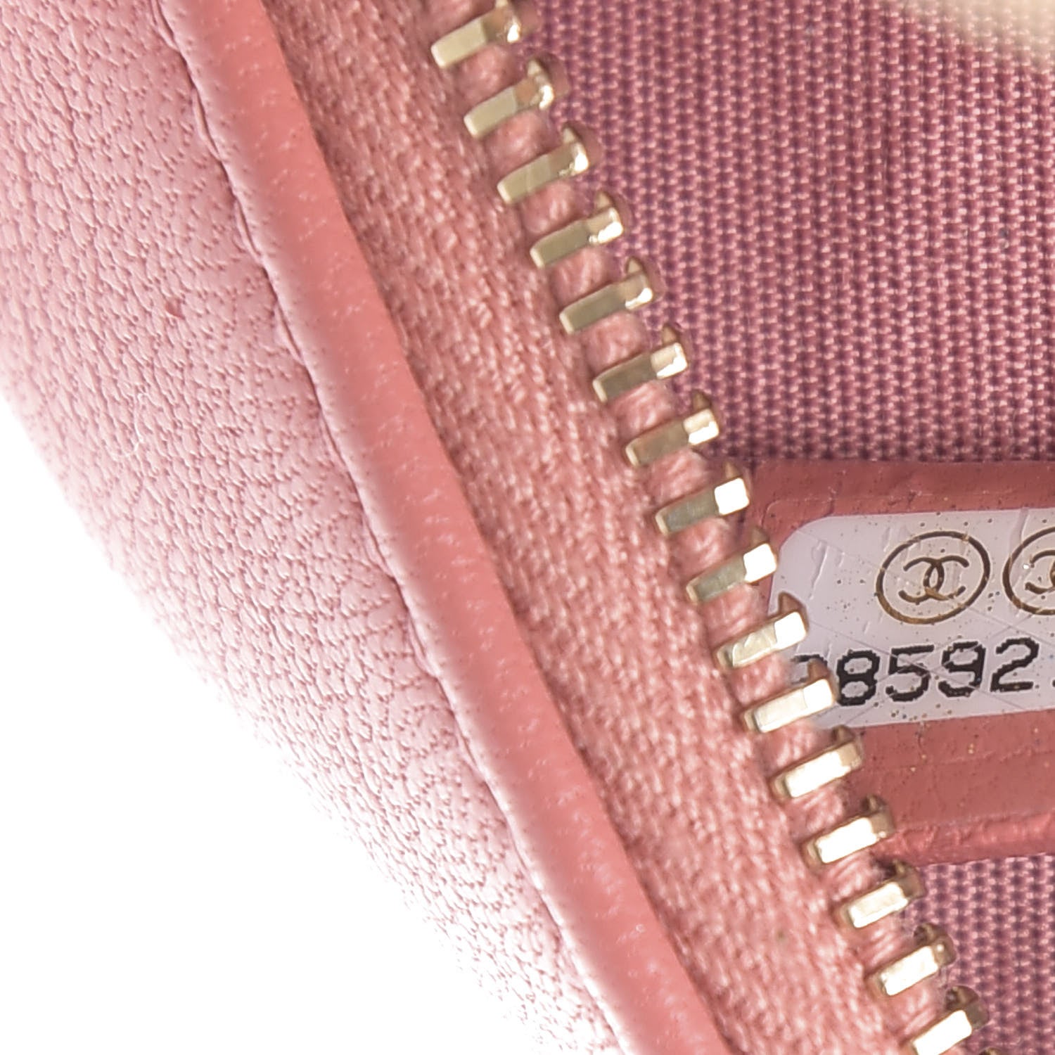 Chanel Lambskin Quilted Round Clutch With Chain Pink 7 of 10