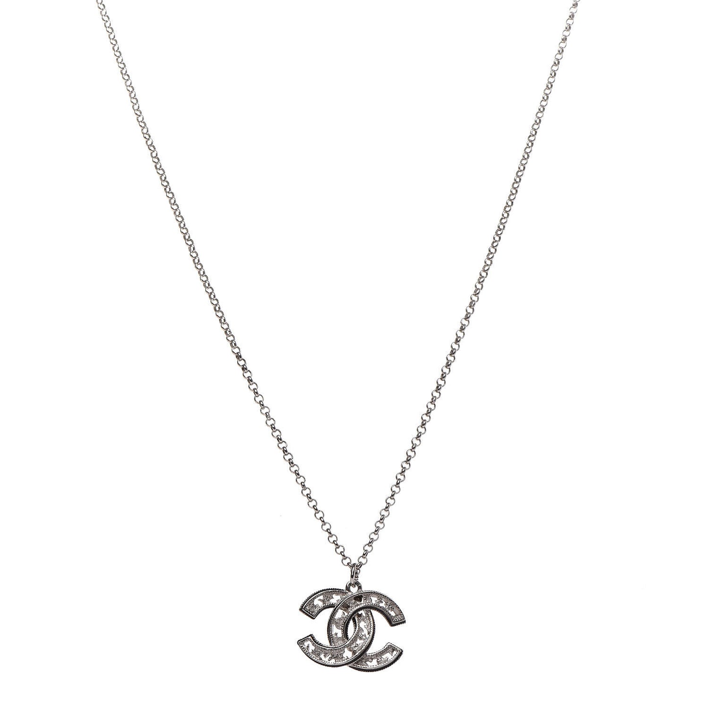 Ruthenium CC Necklace Silver