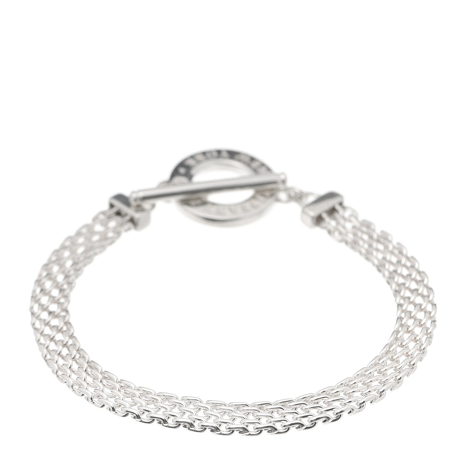 Tiffany Sterling Silver Somerset Toggle Bracelet 3 of 5