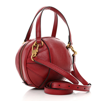 Gucci Piuma Lux Energy Mini Tifosa Basketball Shaped Shoulder Bag Romantic Cerise 3 of 12