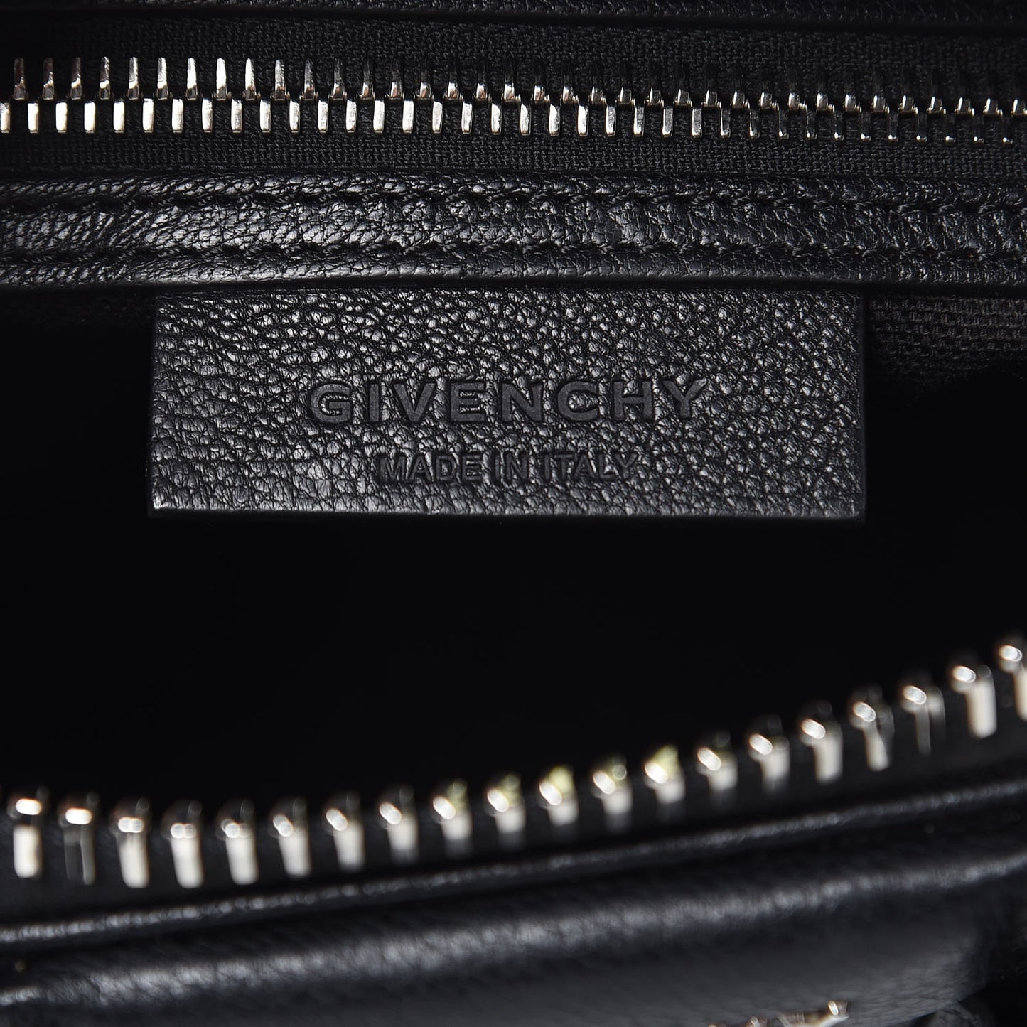 Sugar Goatskin Mini Antigona Black