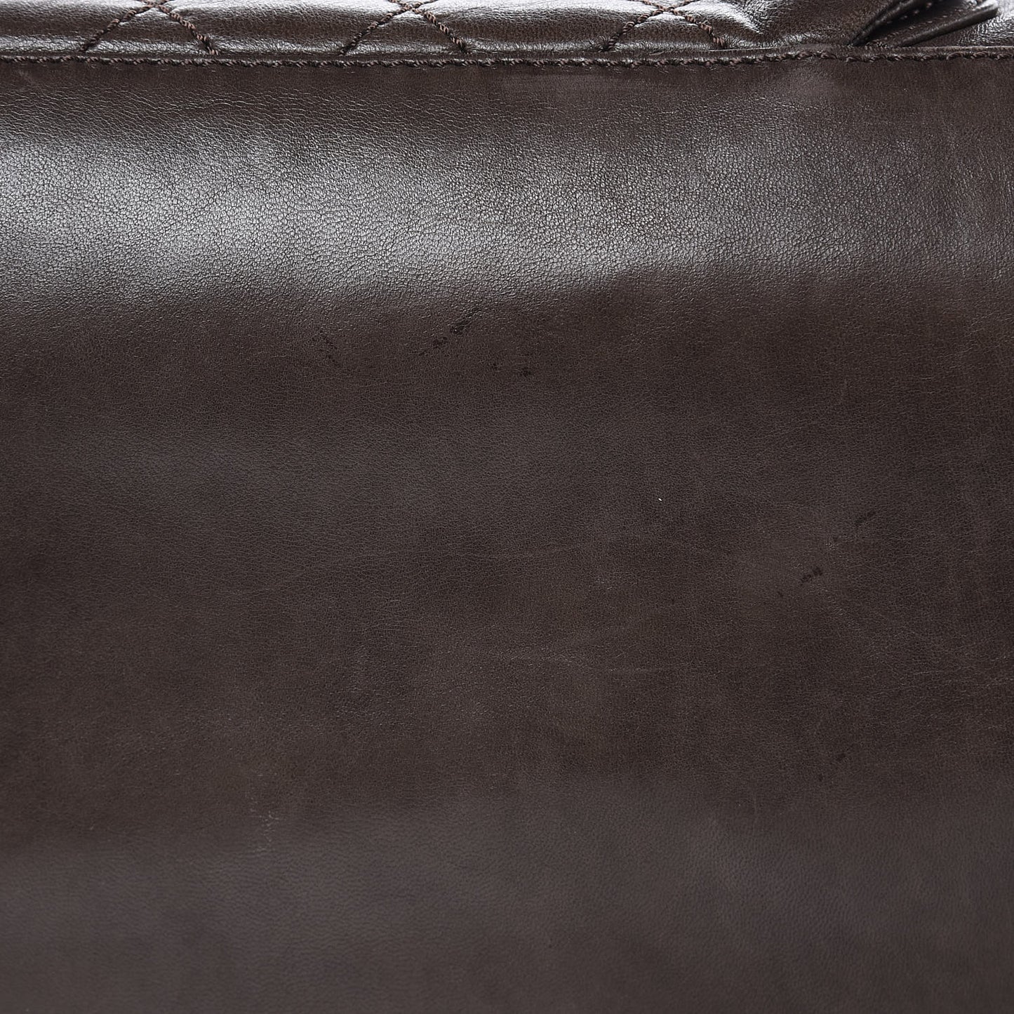 Lambskin Quilted 8 Knots Hobo Brown