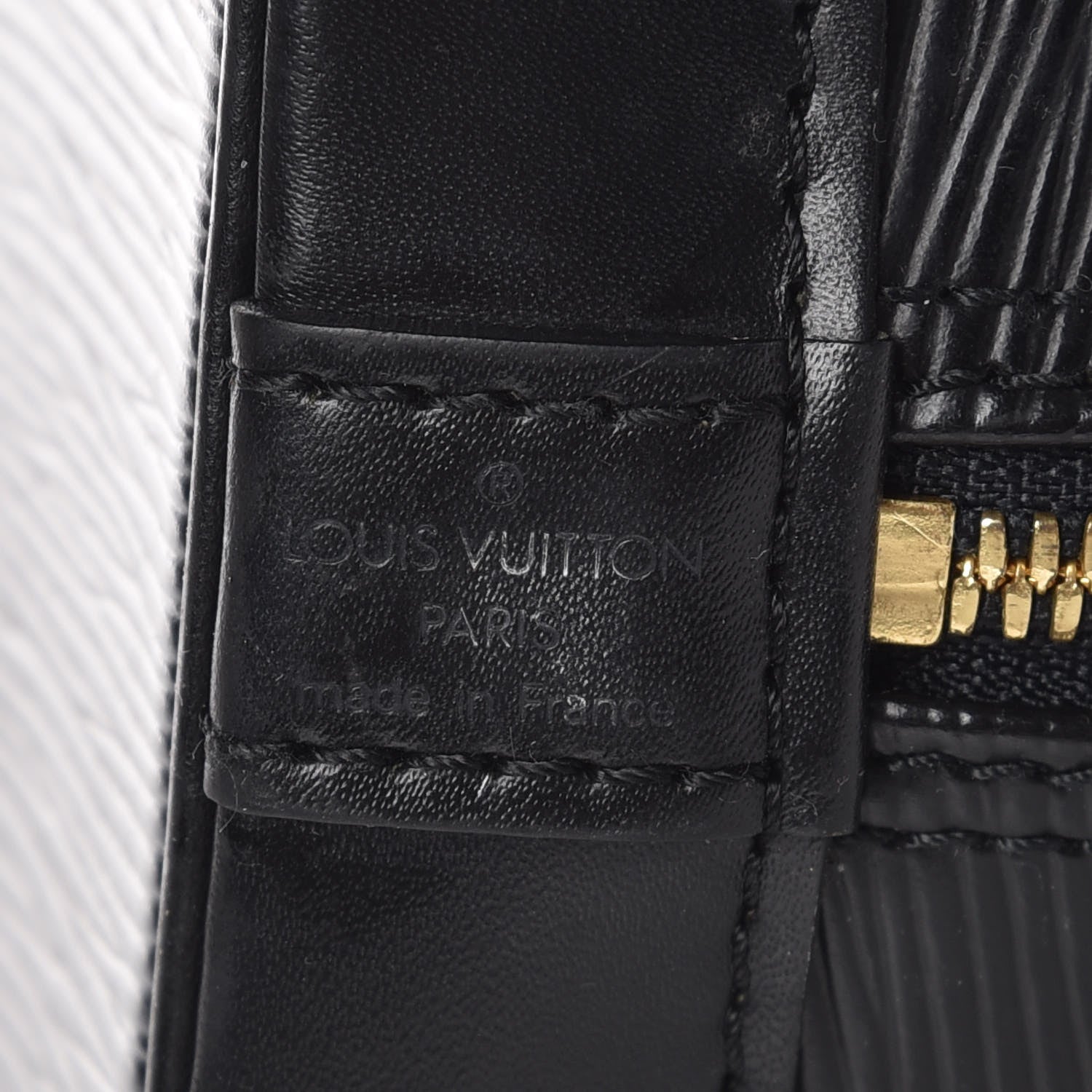 Louis Vuitton Epi Alma PM Black 8 of 18