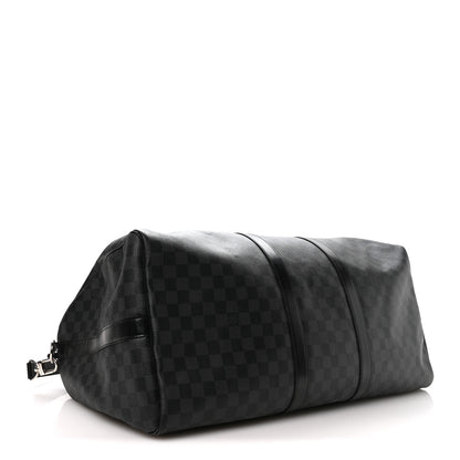 Louis Vuitton Damier Graphite Keepall Bandouliere 55 3 of 10