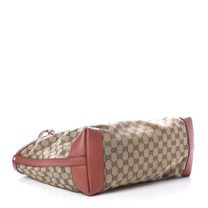Gucci Monogram Medium Craft Tote Coral 4 of 8