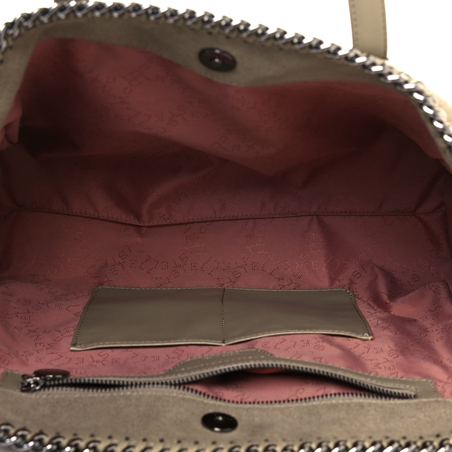 Shaggy Deer Small Falabella East West Tote Beige