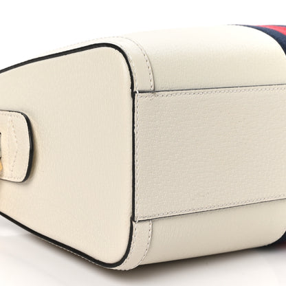 Gucci Suede Patent GG Web Medium Ophidia Boston Mystic White 9 of 10