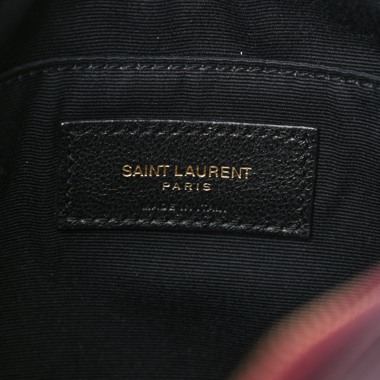 Calfskin Matelasse Monogram Lou Camera Bag Dark Legion Red