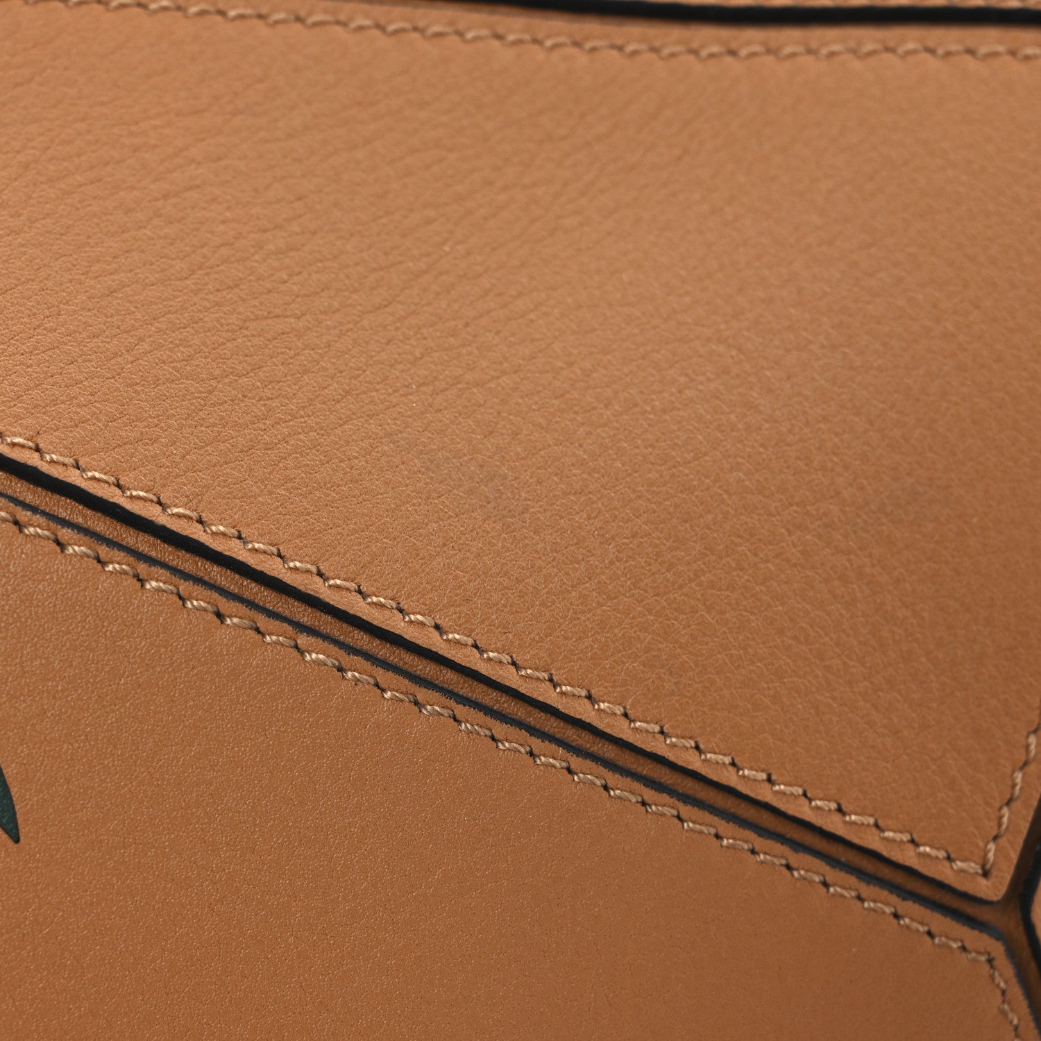 Loewe X KEN PRICE Calfskin Small La Palme Puzzle Bag Amber 10 of 12