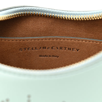 Stella McCartney Eco Alter Nappa Perforated Logo Small Hobo Mist 6 of 9