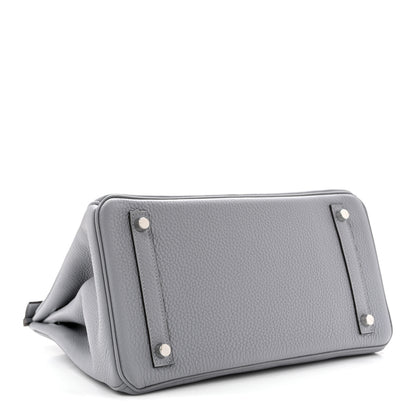 Hermes Togo BIRKIN 30 Gris Pantin 4 of 10