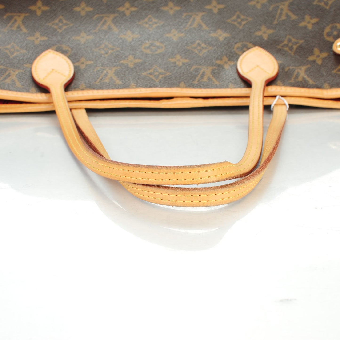 Monogram Neverfull MM Cherry