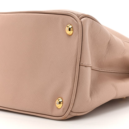 Prada Saffiano Small Galleria Double Zip Tote Cammeo 8 of 19