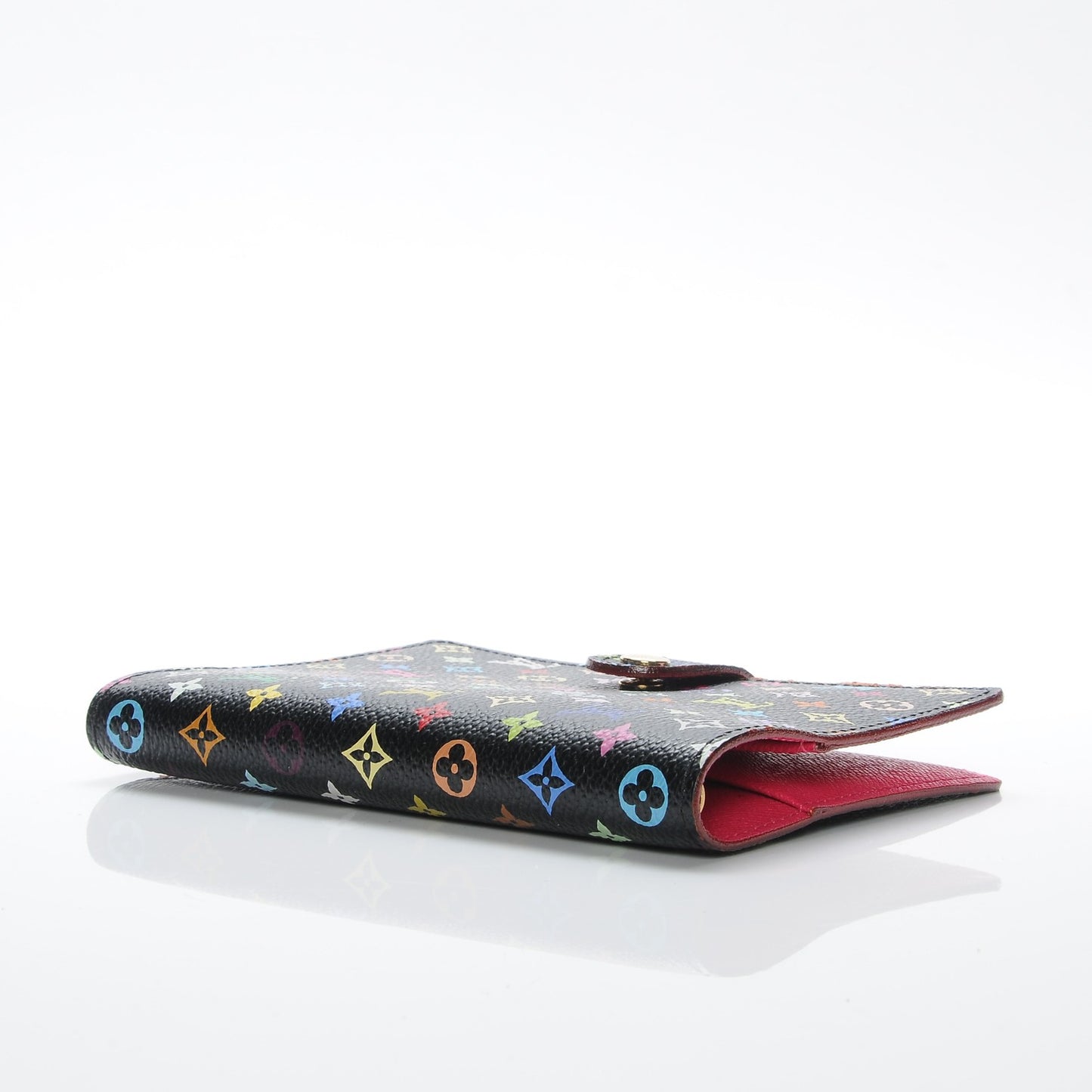 Monogram Multicolor Small Ring Agenda Cover Black Grenade