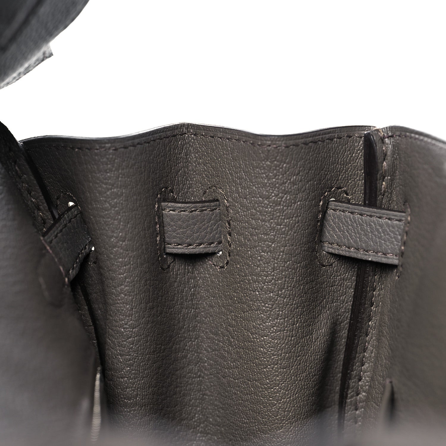 Hermes Togo Birkin 25 Etain 17 of 35