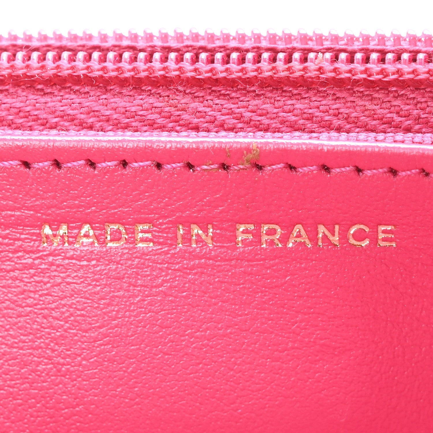 Chanel Caviar Quilted Wallet On Chain WOC Fuchsia 7 of 11
