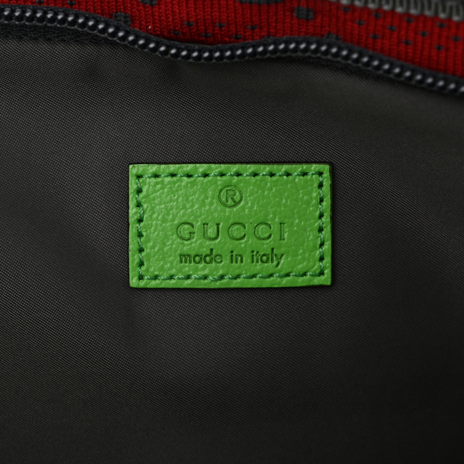 Gucci Jersey GG Monogram All Over Sporty Belt Bag Red Multicolor 6 of 10