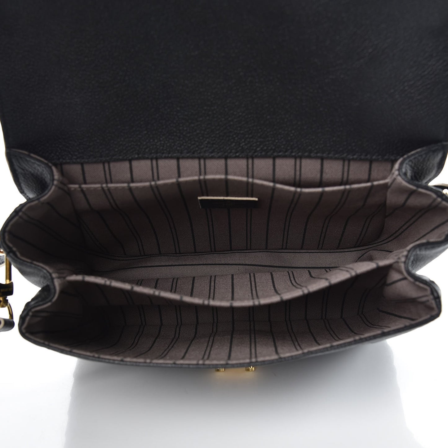 Empreinte Braided Pochette Metis Black