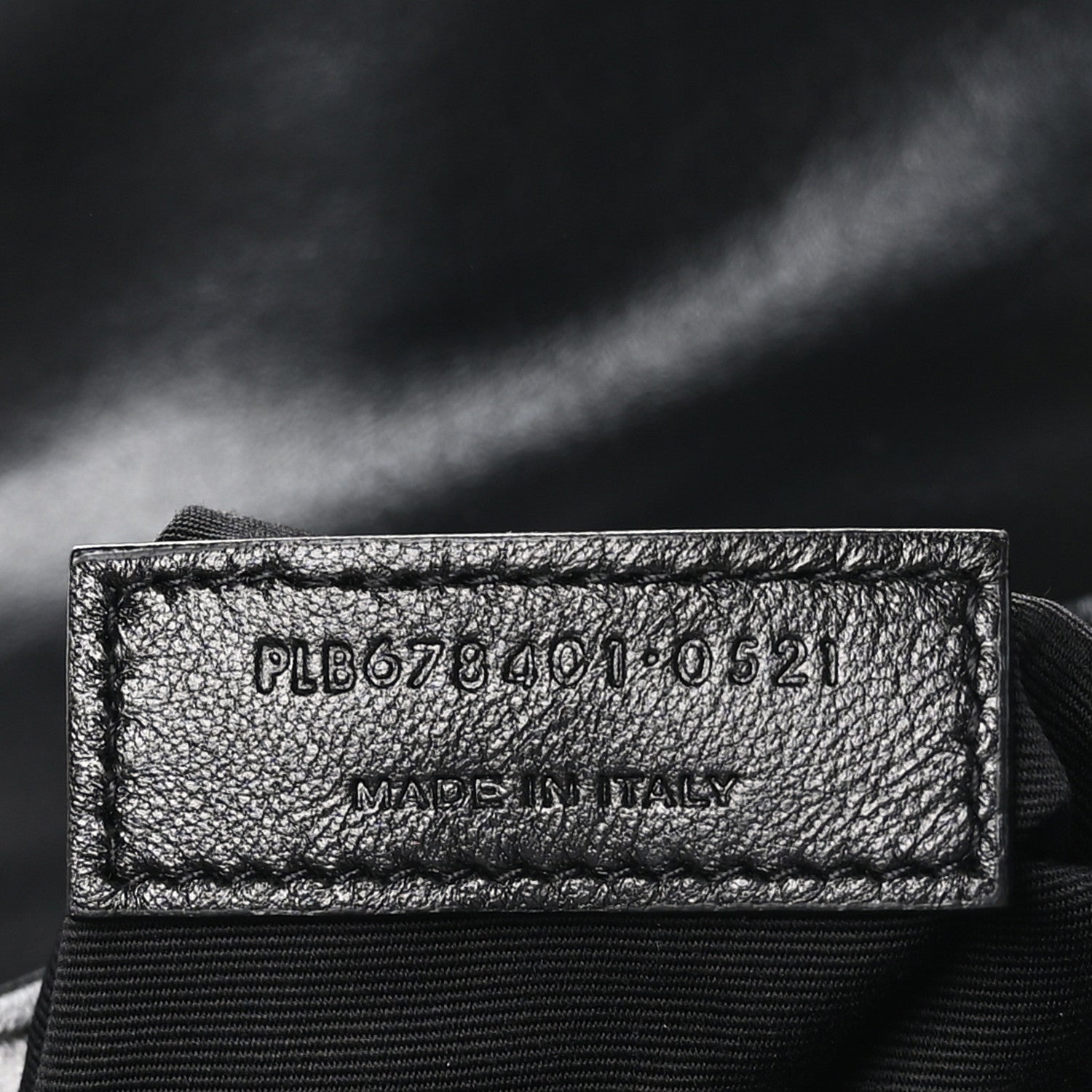 Saint Laurent Calfskin Y Quilted Monogram Monochrome Toy Loulou Crossbody Bag Black 7 of 10