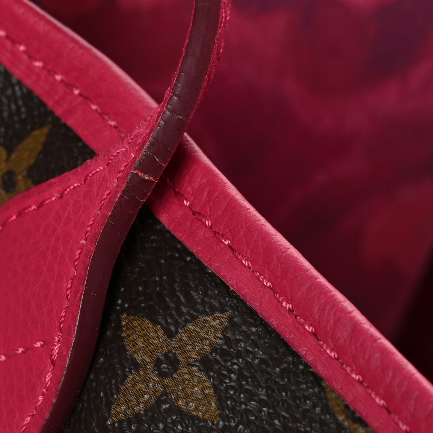 Monogram Articles de Voyage Ikat Neverfull GM Rose Indien