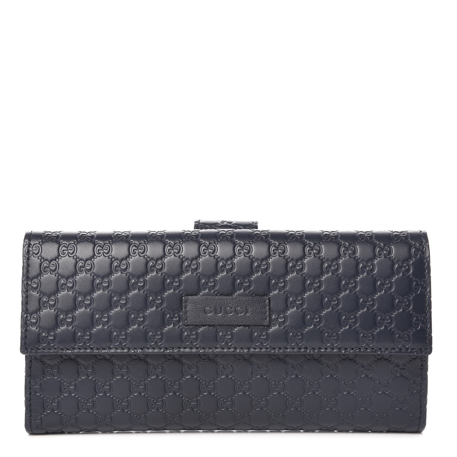 Gucci Microguccissima Continental Flap Wallet Navy 2 of 22