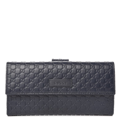 Gucci Microguccissima Continental Flap Wallet Navy 2 of 22