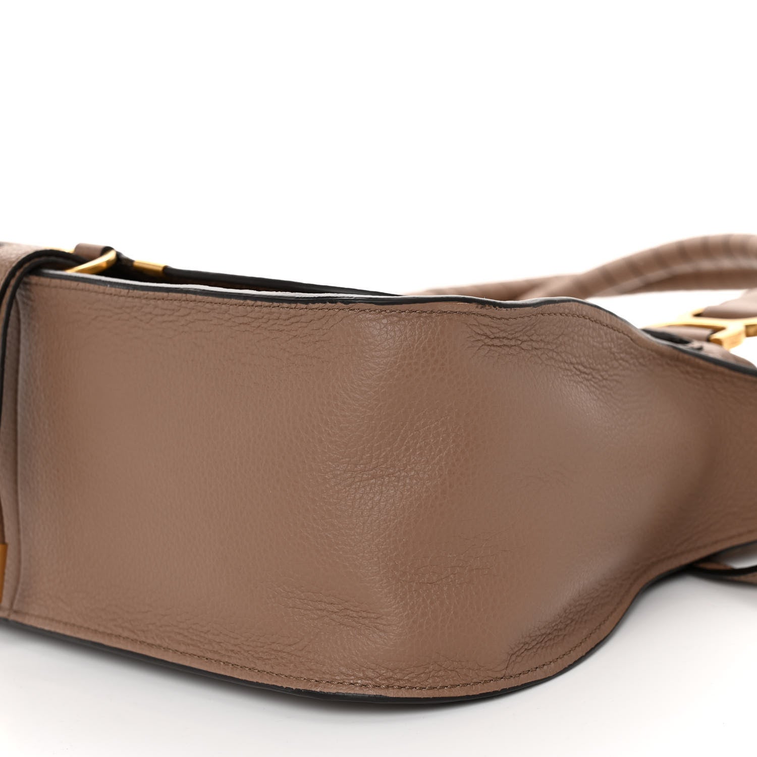Chloe Calfskin Medium Marcie Satchel Desert Taupe 9 of 9