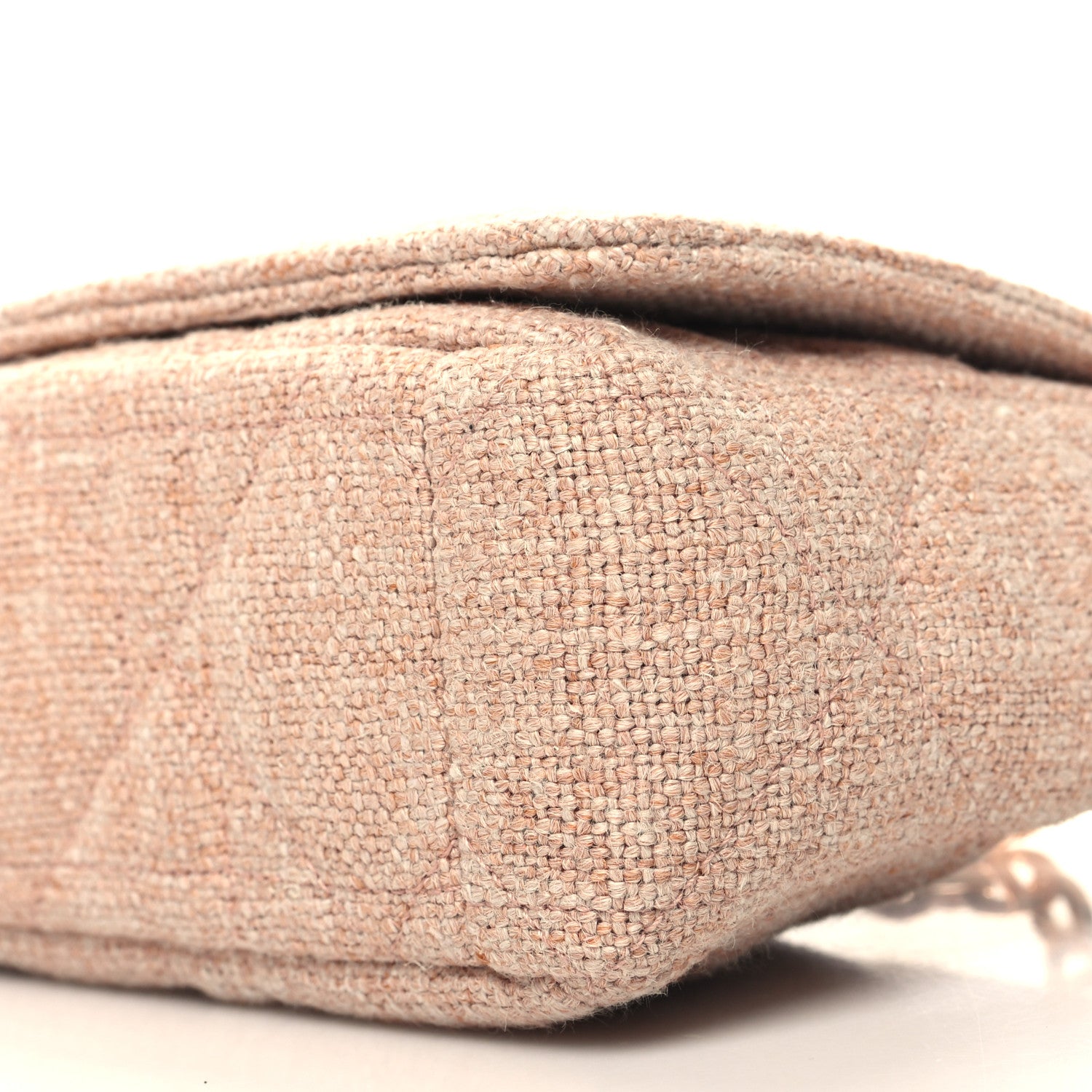 Christian Dior Linen Macrocannage Small Caro Bag Rose 10 of 10