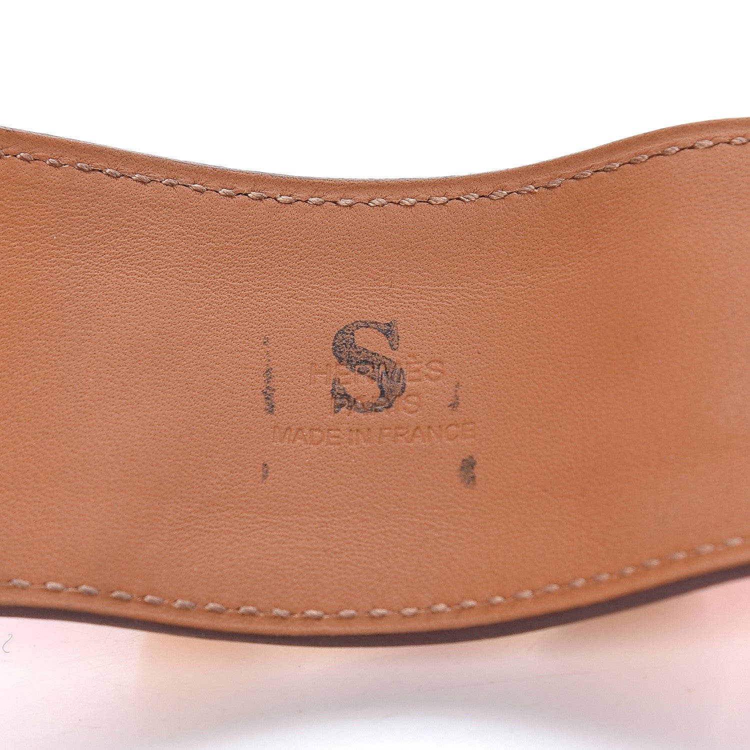 Hermes Epsom Collier de Chien CDC Bracelet S Rose Jaipur 4 of 6
